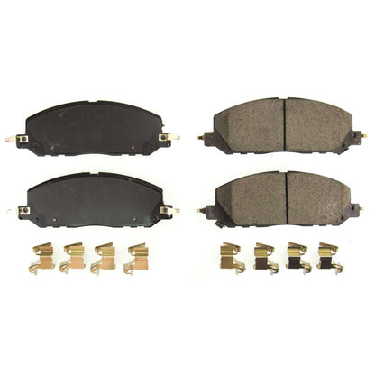 PowerStop Power Stop 20-21 Ford Explorer Front Z17 Evolution Ceramic Brake Pads w/Hardware