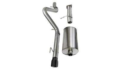 CORSA Performance Corsa 2006-2008 Chevrolet Trailblazer SS 6.0L V8 Black Sport Cat-Back Exhaust