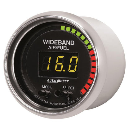 Autometer GS 52mm AFR or LAMBDA Digital Wideband Air/Fuel Ratio PRO Wideband A/F Kit