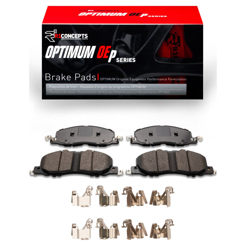 R1 Concepts R1 2020-2025 Ford Explorer Front R1 Optimum OE Pads & Hardware Kit