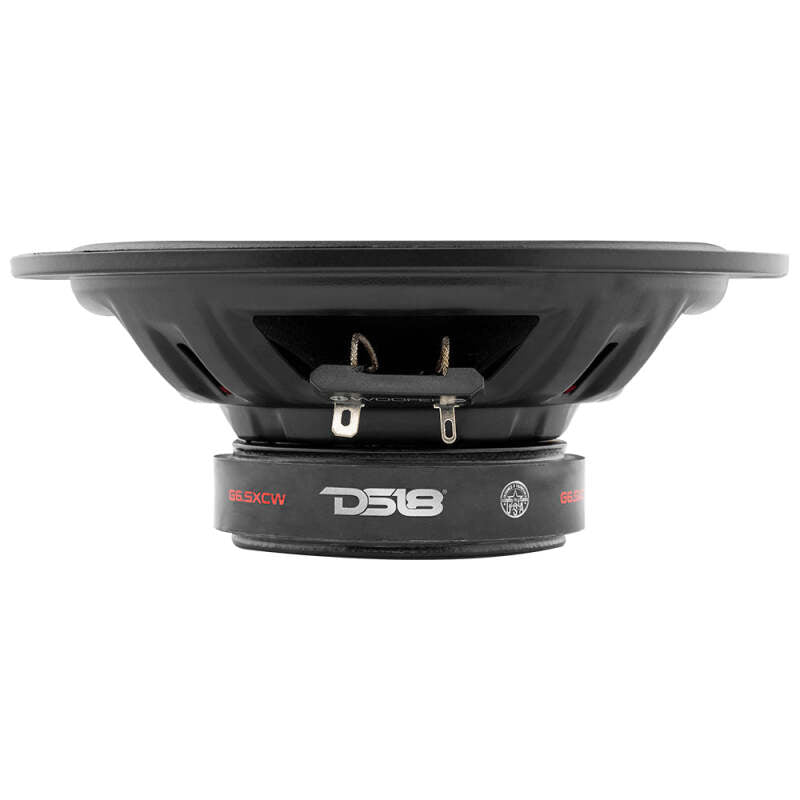 DS18 6.5in 50 Watts RMS 4 ohm 2-Way Component Speaker System Universal Fit