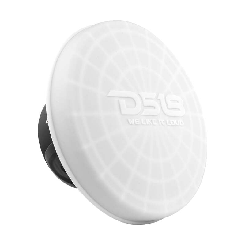 DS18 Marine Speaker Silicone Cover 6.5in For All Towers Speakers and Subwoofers White