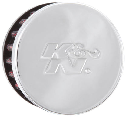 K&N Engineering K&N Clamp On Rubber Base Crankcase Vent Filter 0.5in Flange ID 2in OD 1.5in Height