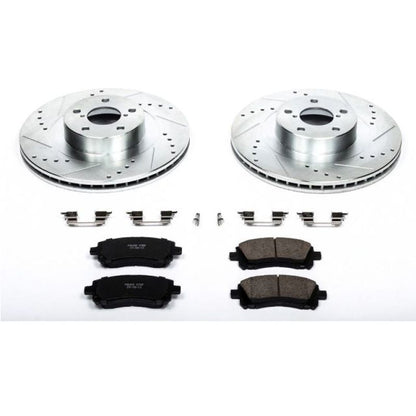 PowerStop Power Stop 02-03 Subaru Impreza Front Z23 Evolution Sport Brake Kit