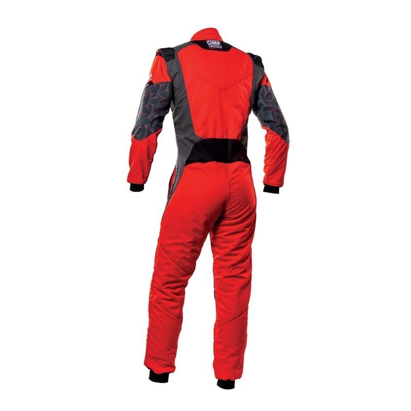 OMP Tecnica Hybrid Overall Fia 8856-2018 Gray/Black Sz 62