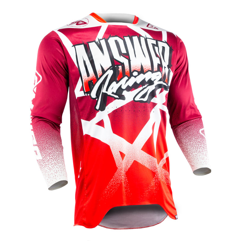 Answer 26 LE Elite Chaos Artifacts Jersey 50 Years Dark Red/Red/White - XS