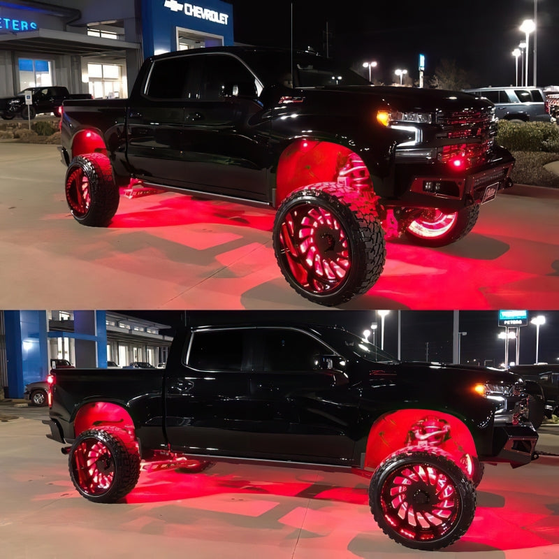ORACLE Lighting Oracle Bluetooth + RF Underbody Rock Light Kit - 4 PCS - ColorSHIFT