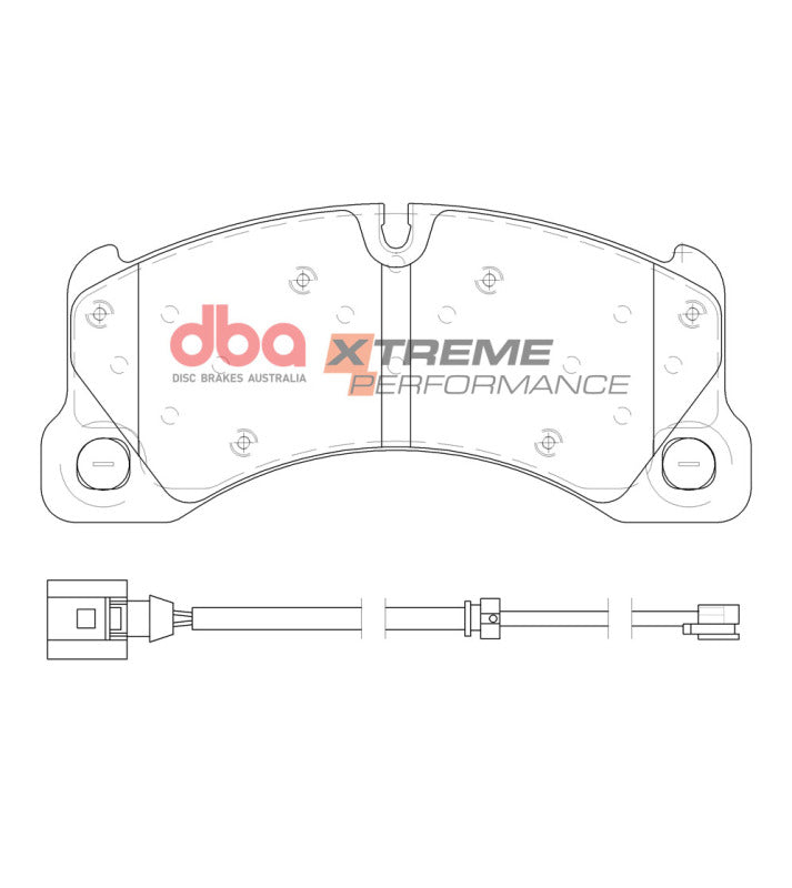 DBA 15-20 Mercedes-Benz C300 (w/Sport Package/AMG Sport Package) Front XP Performance Brake Pads