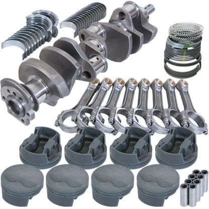 Eagle Chevy 400 3.750in Crank 6.000in I-Beam Rods -5cc Flat Top 4.165in Pistons Rotating Assembly