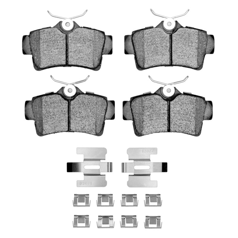 R1 Concepts R1 94-04 Ford Mustang Rear Optimum OE Brake Pads & Hardware Kit