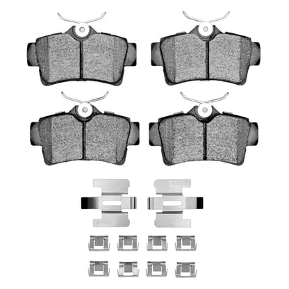 R1 Concepts R1 94-04 Ford Mustang Rear Optimum OE Brake Pads & Hardware Kit