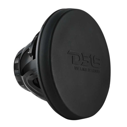 DS18 Hybrid Marine Speakers w/ Driver And RGB LED 10in 2-Way 450 Watts RMS 4 ohm Crbn Fiber w/ Cover