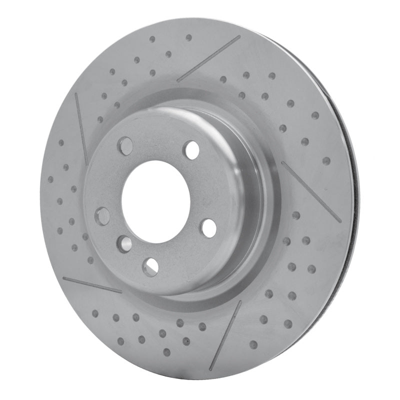 DFC 12-20 BMW M235I xDrive Rear Brake Rotor - Dimpled and Slotted