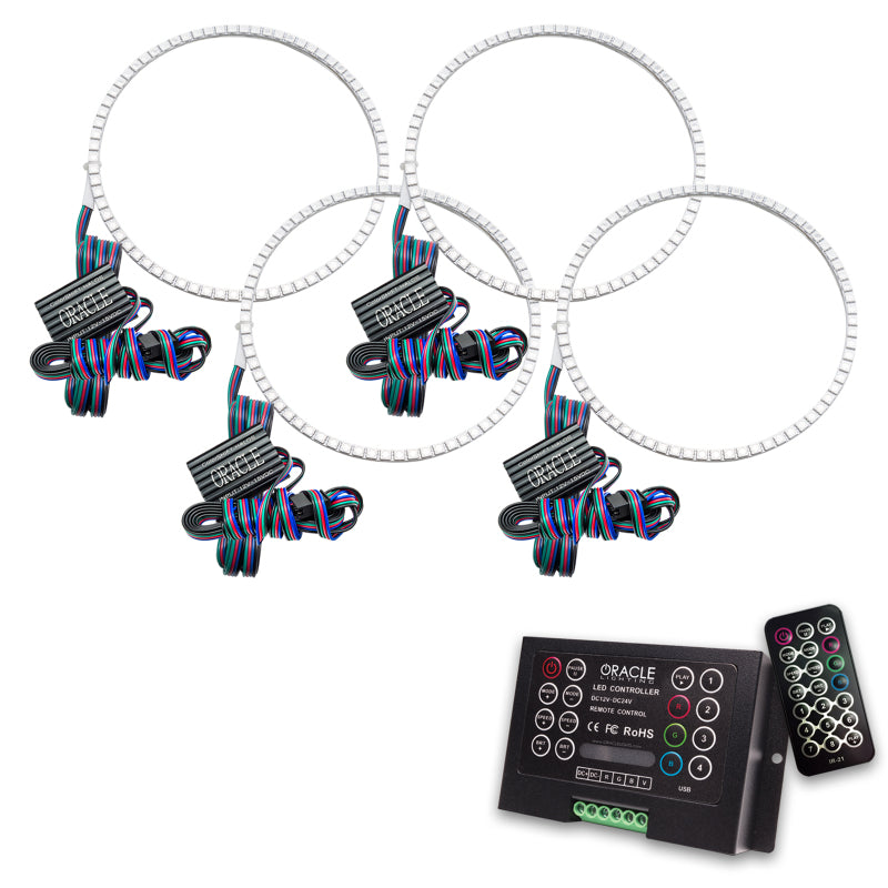 ORACLE Lighting Oracle Jaguar XK8 96-06 Halo Kit - ColorSHIFT w/ 2.0 Controller