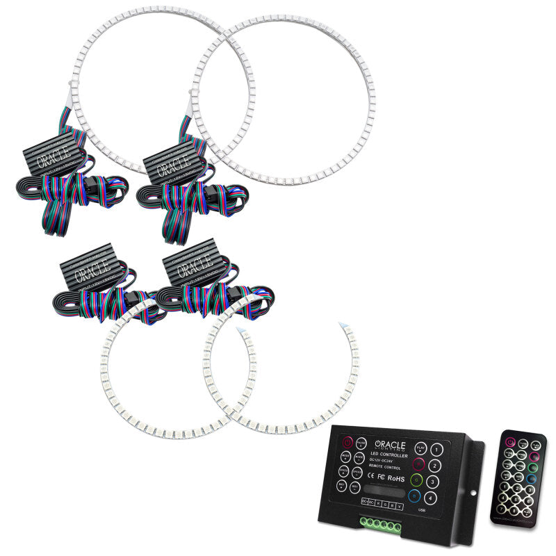 ORACLE Lighting Oracle Dodge Ram 02-05 Halo Kit - ColorSHIFT w/ 2.0 Controller