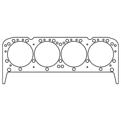 Cometic Gasket Cometic GM SB 18/23 Deg 4.200in Bore 0.043in Copper Head Gasket (No Steam Holes)