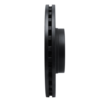 R1 Concepts R1 15-25 Ford Transit-350 HD/DRW Front Right Drilled & Slotted Black Brake Rotor