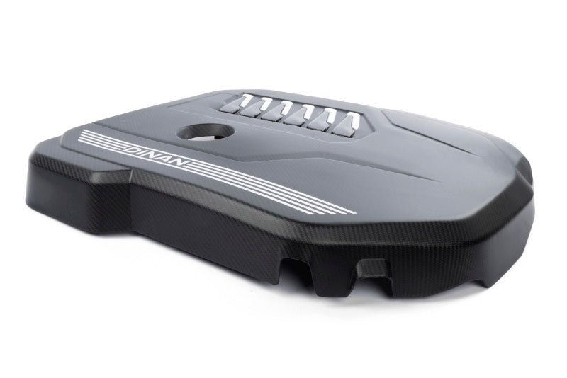 Dinan 19-26 BMW B58D (G01/G02/G20/G22/G23/G26/G42) Matte Carbon Fiber Engine Cover w/Gloss Accents