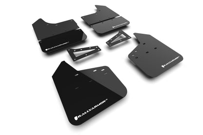 Rally Armor 23-26 Chevy Colorado ZR2 & Z71 Black Mud Flap - White Logo