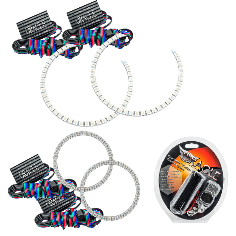 ORACLE Lighting Oracle Mercedes Benz C-Class 08-11 Halo Kit - ColorSHIFT