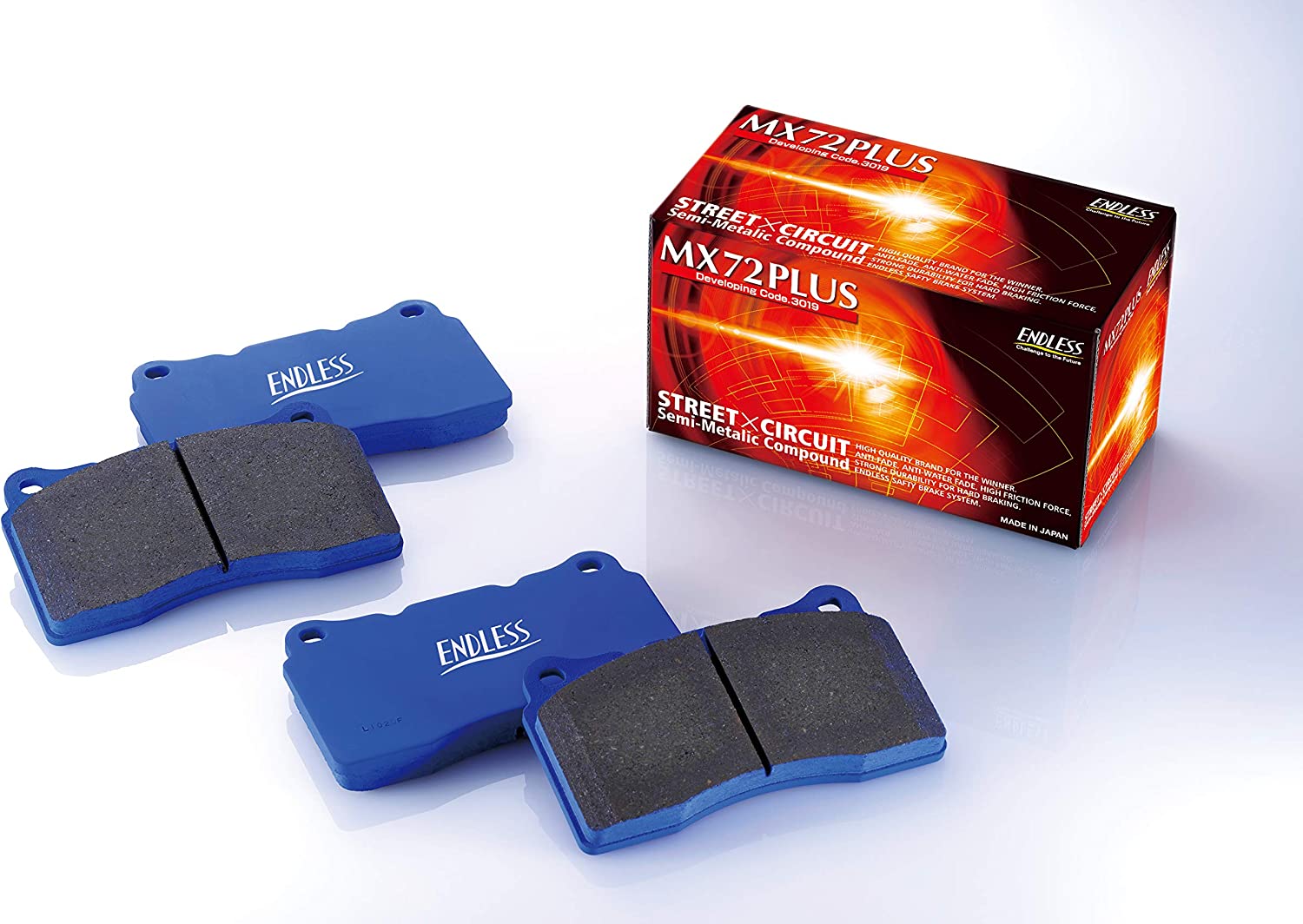 Endless EP400 MX72-PLUS Brake Pad Front Honda Integra DC5 (Type-R) | ML Performance Car Parts