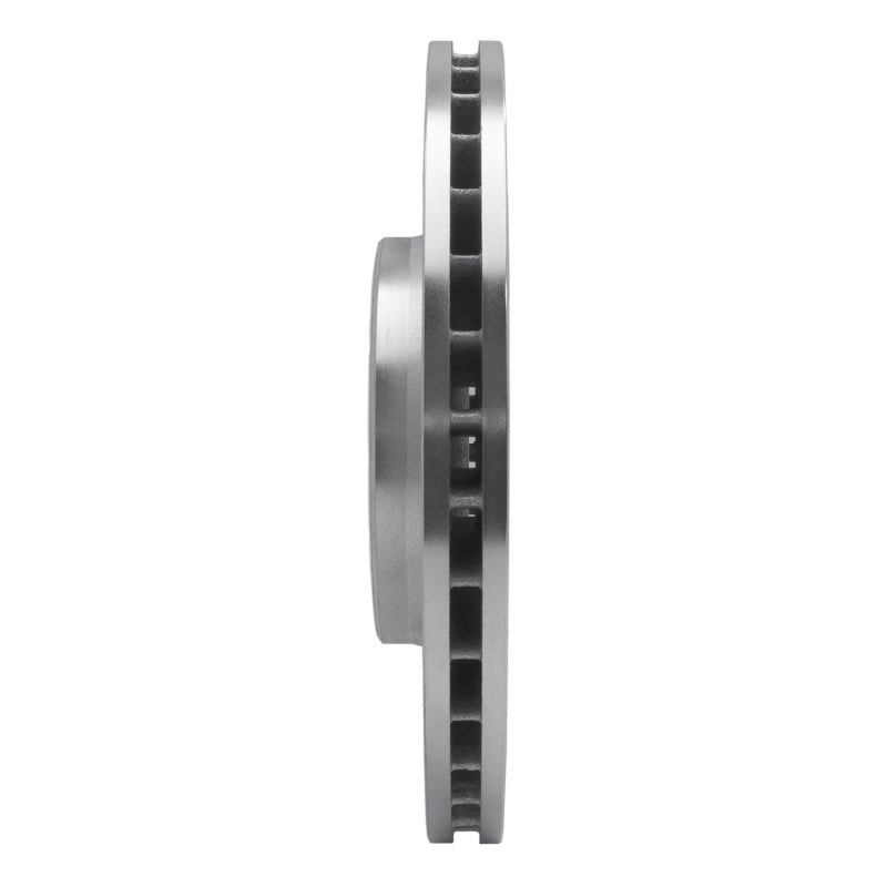 R1 Concepts R1 98-06 Jaguar XJR Front Left Drilled & Slotted Silver Brake Rotor