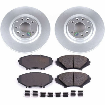 PowerStop Power Stop 04-11 Mazda RX-8 Front Z17 Evolution Geomet Coated Brake Kit