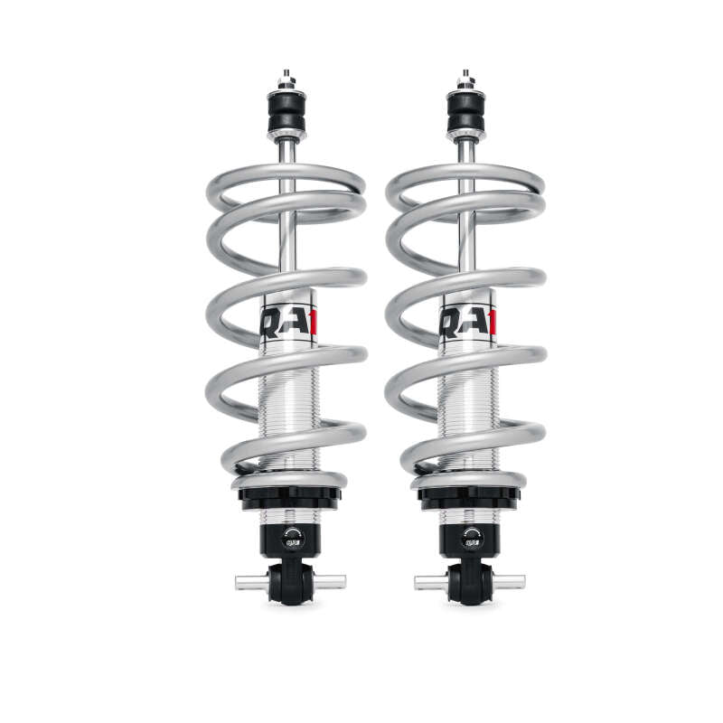QA1 GM Pro Front Coil-Over System - Single Adj. - 10in x 600lbs/in - Flat - Aluminum