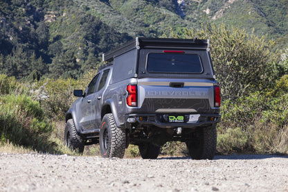 DV8 Offroad 23-26 Chevrolet Colorado/GMC Canyon Tube Rear Bumper - Micro Texture Black Powder Coat