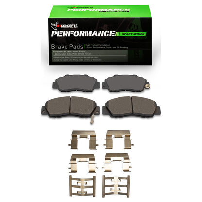 R1 Concepts R1 91-05 Acura Legend Front Performance Sport Pads & Hardware Kit