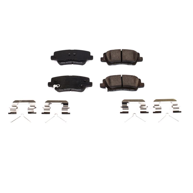 PowerStop Power Stop 2016 Cadillac ATS Rear Z17 Evolution Ceramic Brake Pads w/Hardware