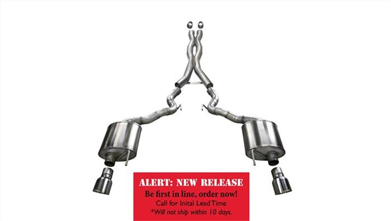 CORSA Performance Corsa 2015-2017 Ford Mustang GT Convertible 5.0L V8 Polished Xtreme Dual Rear Exit Exhaust