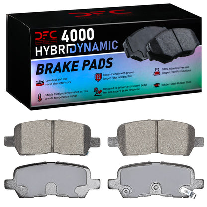 DFC 04-16 Pontiac Grand Prix Rear 4000 Hybridynamic Brake Pads