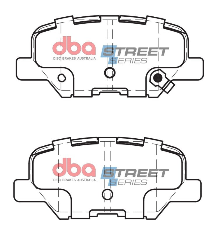 DBA 14-18 Mazda 6 Street Series Rear Brake Pads