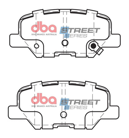 DBA 14-18 Mazda 6 Street Series Rear Brake Pads