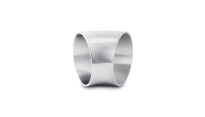 Vibrant 1.88in OD 45Deg Legless Elbow 304SS Brushed