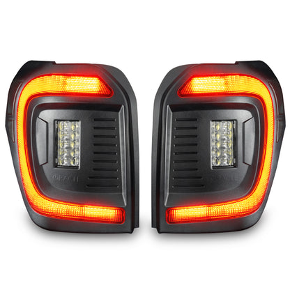 ORACLE Lighting Oracle 14-23 Toyota 4Runner Black Series Lensless Flush Style LED Tail Lights - Tinted
