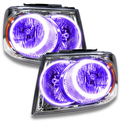 ORACLE Lighting Oracle 07-09 Dodge Durango SMD HL - Chrome - ColorSHIFT