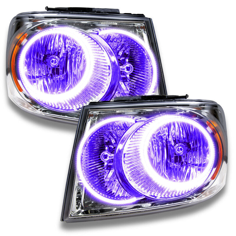 ORACLE Lighting Oracle 07-09 Dodge Durango SMD HL - Chrome - ColorSHIFT w/o Controller