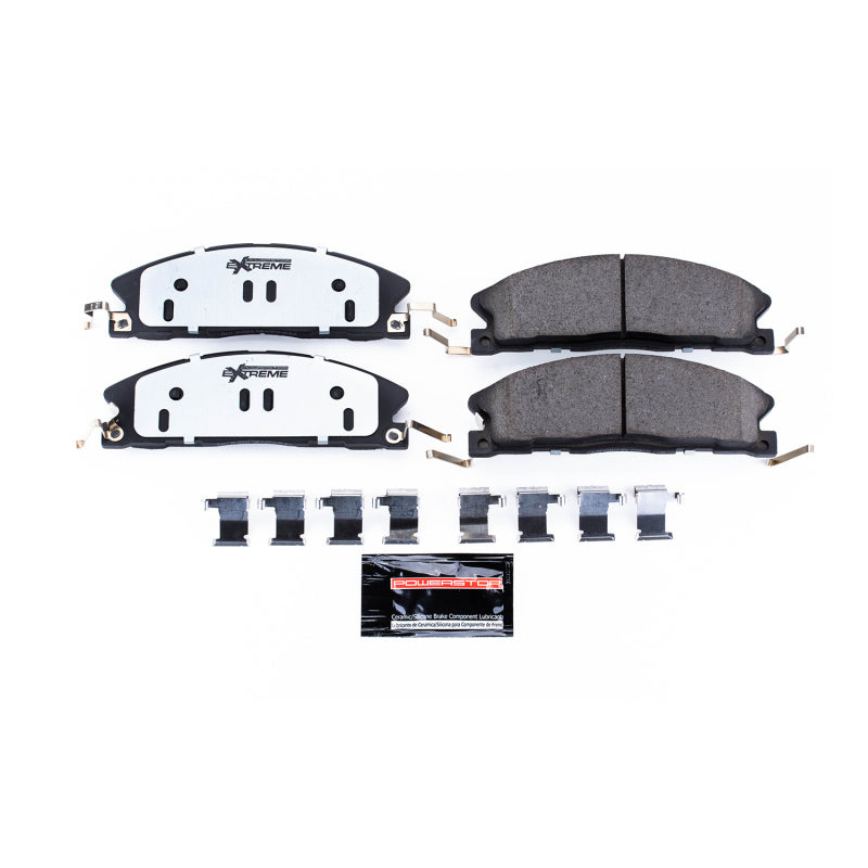 PowerStop Power Stop 13-19 Ford Explorer Front Z36 Truck & Tow Brake Pads w/Hardware