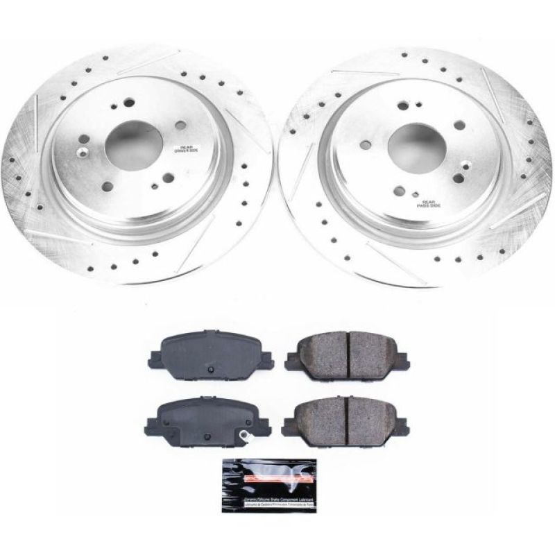 PowerStop Power Stop 17-18 Honda CR-V Rear Z23 Evolution Sport Brake Kit