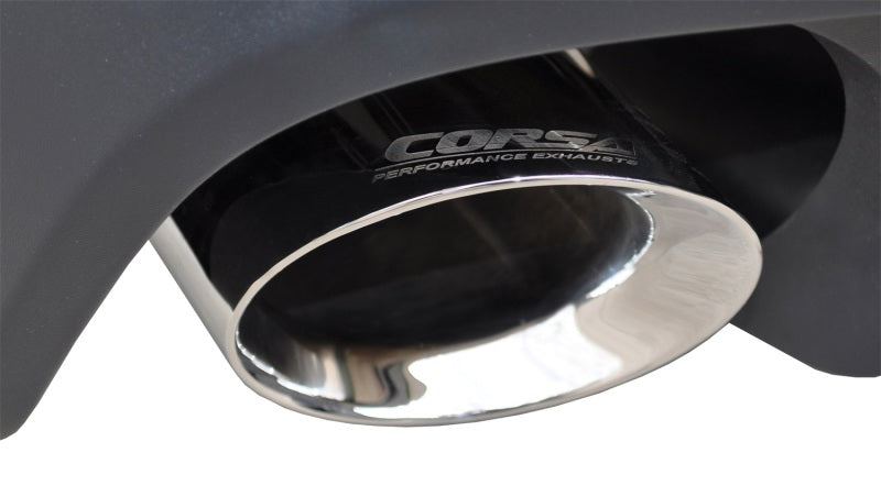 CORSA Performance Corsa 2011-2012 Ford Mustang Shelby GT500 5.4L V8 Polished Sport Axle-Back Exhaust