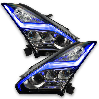 ORACLE Lighting Oracle 15-21 Nissan GT-R Lightning Bolt Headlight DRL RGB+W w/ Simple Controller