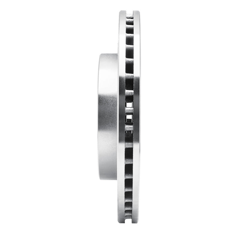R1 Concepts R1 04-10 Chevrolet Optra (Mexico) Front Right Drilled & Slotted Silver Brake Rotor