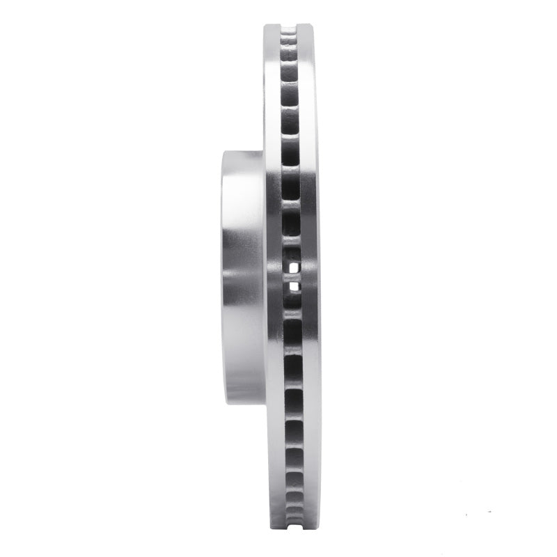 R1 Concepts R1 06-21 Subaru WRX Front Right Drilled & Slotted Silver Brake Rotor