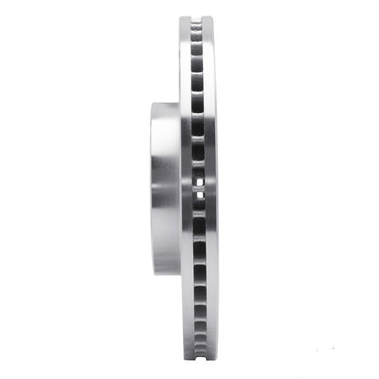 R1 Concepts R1 06-21 Subaru WRX Front Right Drilled & Slotted Silver Brake Rotor