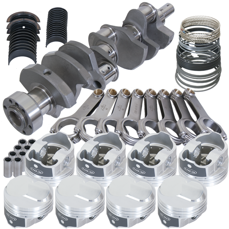 Eagle Chevy 454 4.000in Crank 6.135in H-Beam 43cc Dome 4.250in Pistons Rotating Assembly