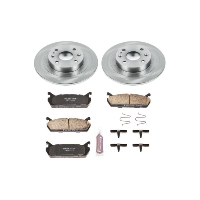 PowerStop Power Stop 91-96 Ford Escort Rear Autospecialty Brake Kit