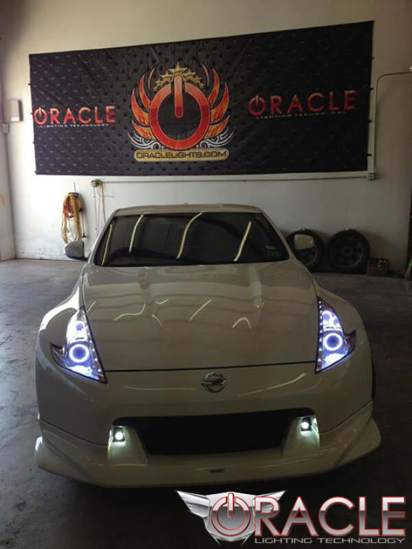 ORACLE Lighting Oracle Nissan 370 Z 09-20 LED Dual Halo Kit - White