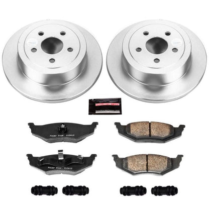 PowerStop Power Stop 95-00 Chrysler Cirrus Rear Z17 Evolution Geomet Coated Brake Kit